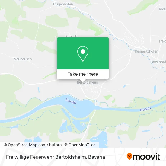 Карта Freiwillige Feuerwehr Bertoldsheim