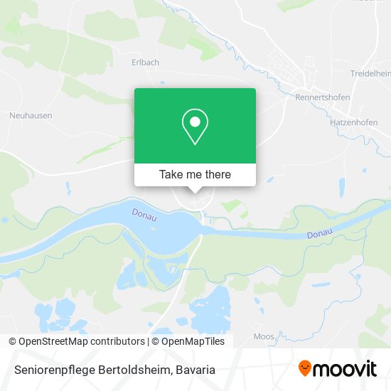 Seniorenpflege Bertoldsheim map