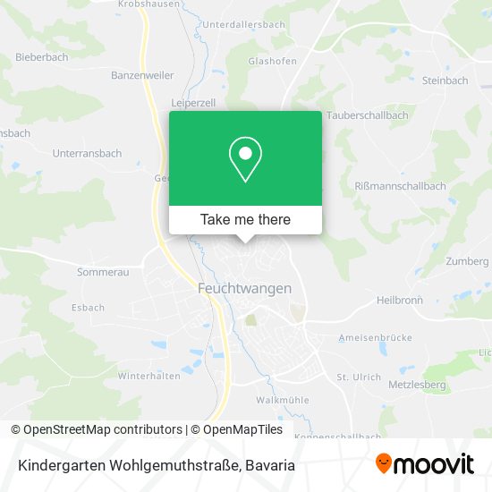 Kindergarten Wohlgemuthstraße map