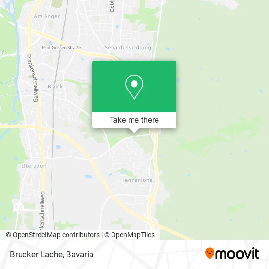 Карта Brucker Lache