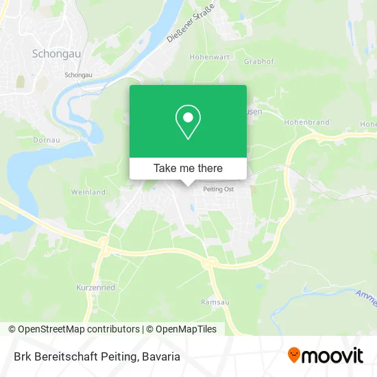 Карта Brk Bereitschaft Peiting