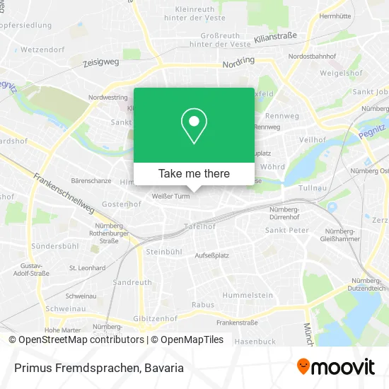 Карта Primus Fremdsprachen
