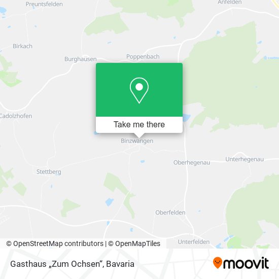 Gasthaus „Zum Ochsen“ map