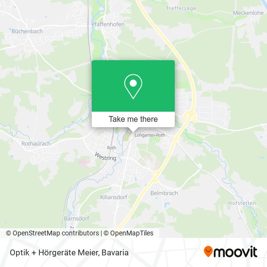 Optik + Hörgeräte Meier map