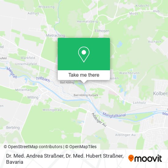 Dr. Med. Andrea Straßner, Dr. Med. Hubert Straßner map