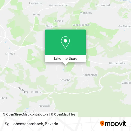 Карта Sg Hohenschambach