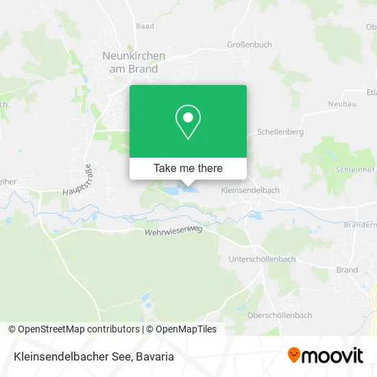 Карта Kleinsendelbacher See