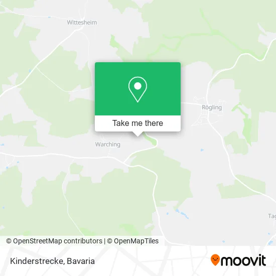 Карта Kinderstrecke