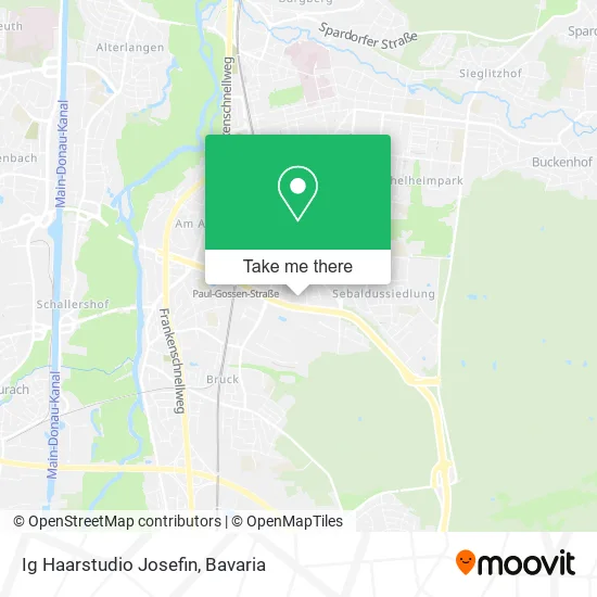 Карта Ig Haarstudio Josefin