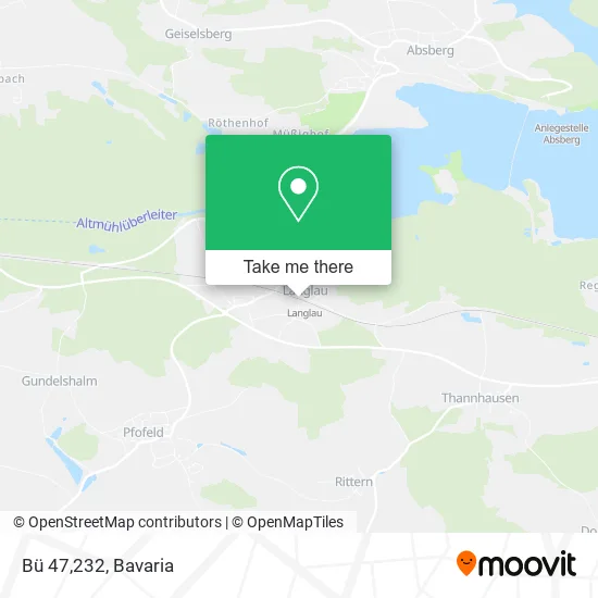 Bü 47,232 map