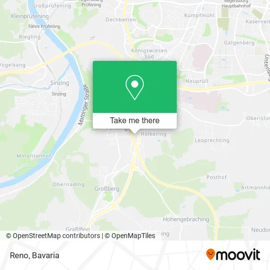 Карта Reno