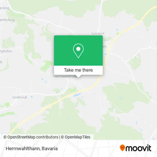 Карта Herrnwahlthann