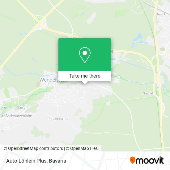 Auto Löhlein Plus map