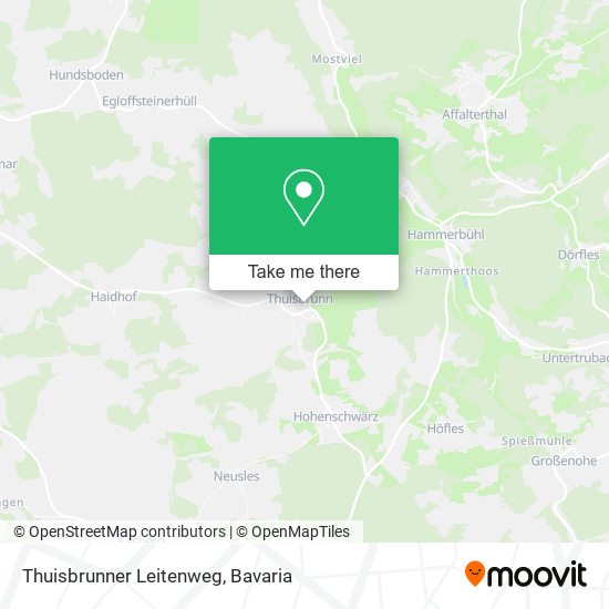 Thuisbrunner Leitenweg map