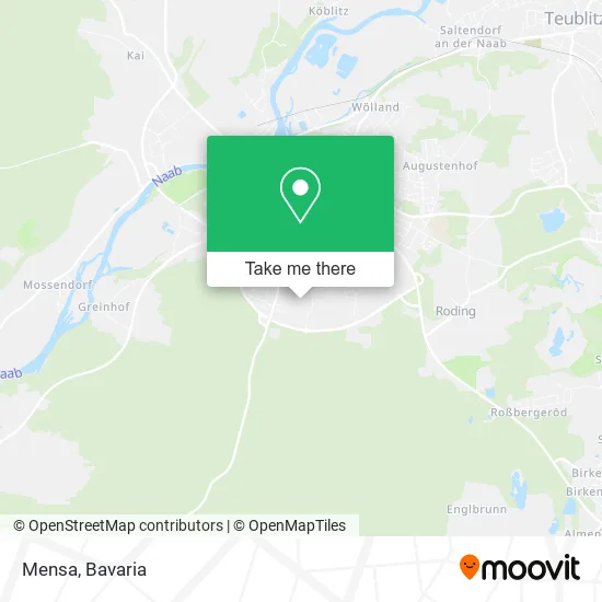 Карта Mensa