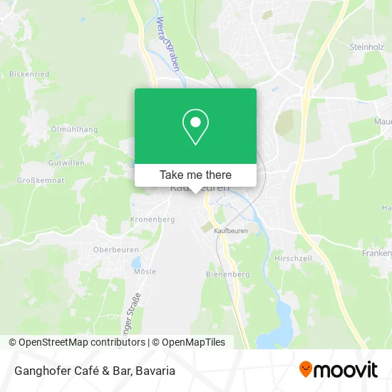 Карта Ganghofer Café & Bar