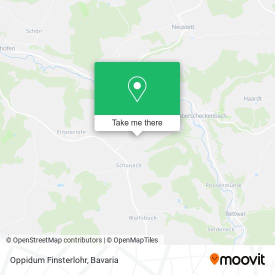 Карта Oppidum Finsterlohr