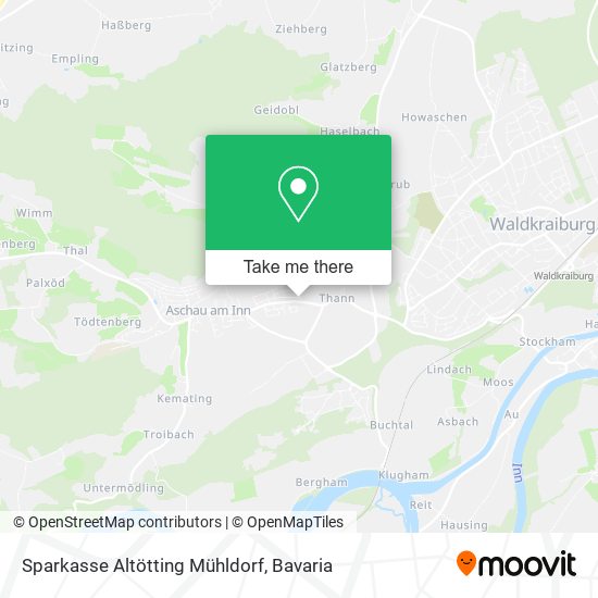 Sparkasse Altötting Mühldorf map