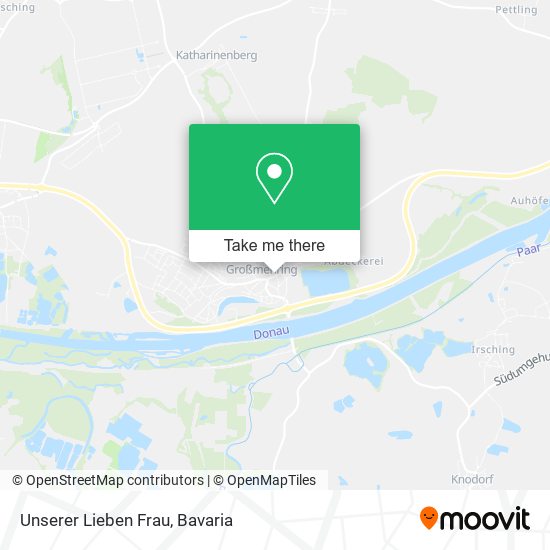 Карта Unserer Lieben Frau