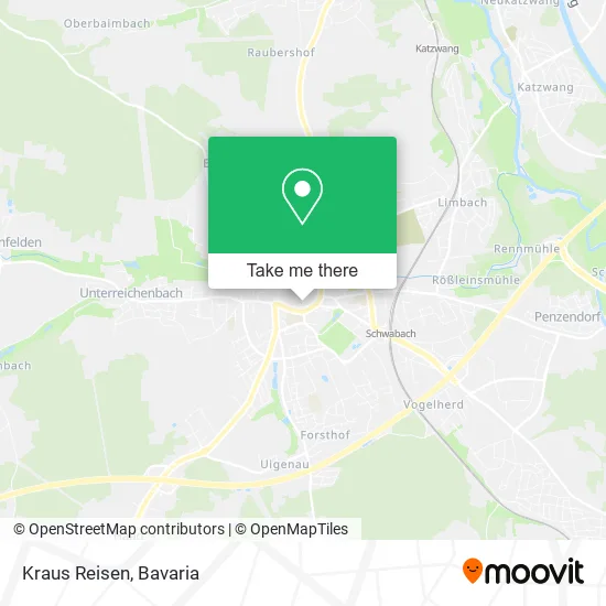 Карта Kraus Reisen