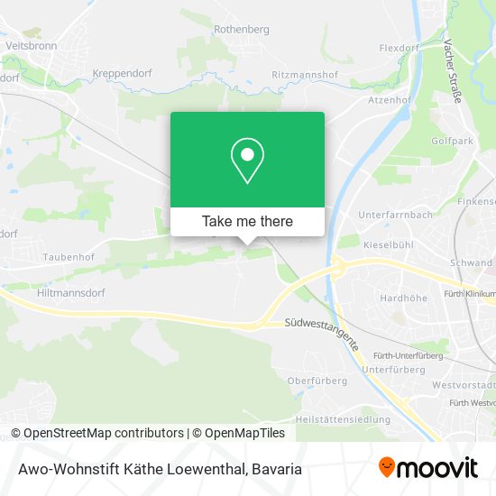 Awo-Wohnstift Käthe Loewenthal map