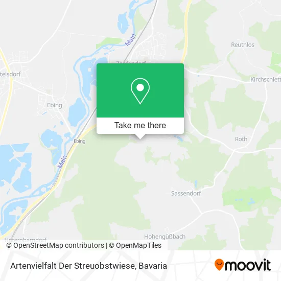 Карта Artenvielfalt Der Streuobstwiese