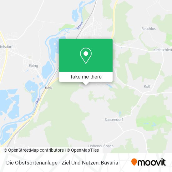 Die Obstsortenanlage - Ziel Und Nutzen map