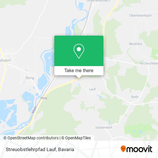 Streuobstlehrpfad Lauf map