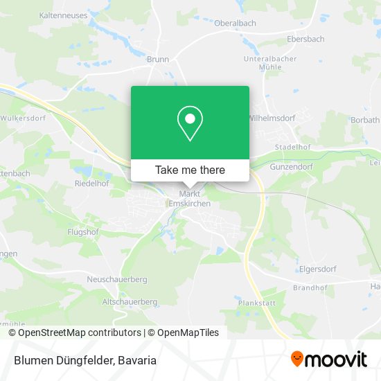 Blumen Düngfelder map