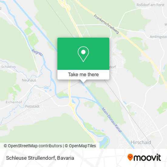 Карта Schleuse Strullendorf