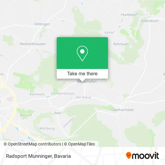 Карта Radsport Munninger
