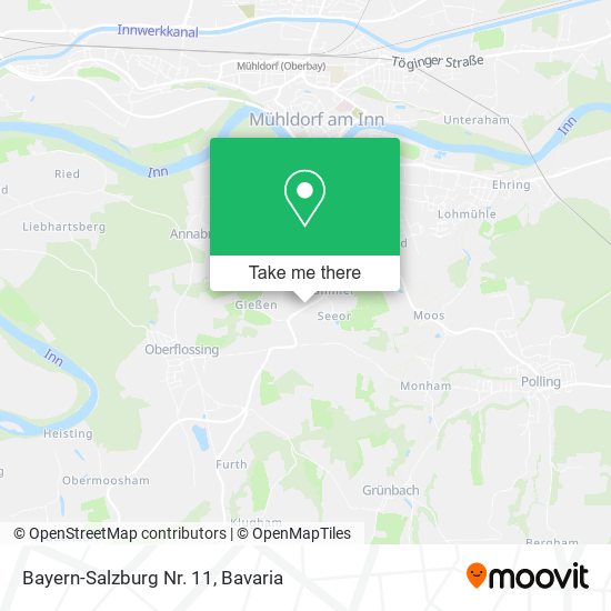 Bayern-Salzburg Nr. 11 map