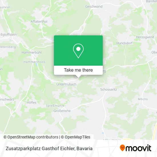 Карта Zusatzparkplatz Gasthof Eichler