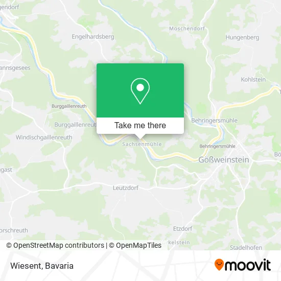 Карта Wiesent