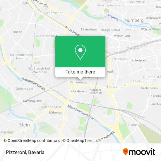 Карта Pizzeroni