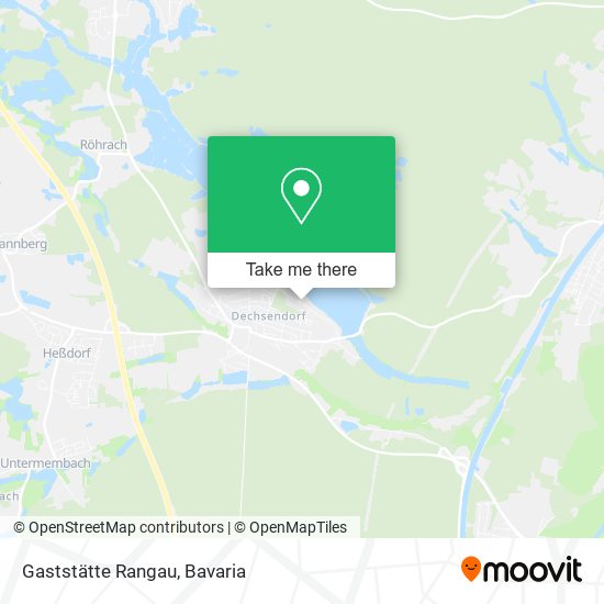 Gaststätte Rangau map