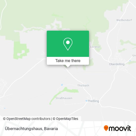 Übernachtungshaus map