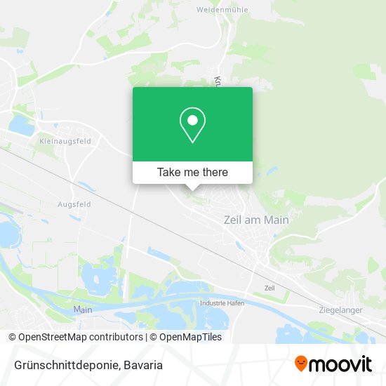 Grünschnittdeponie map