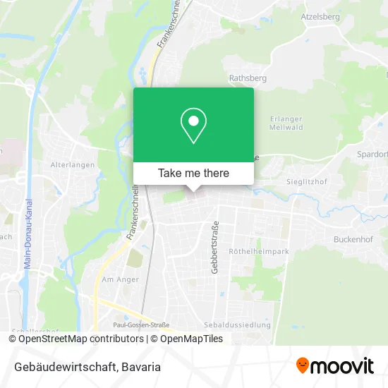 Карта Gebäudewirtschaft