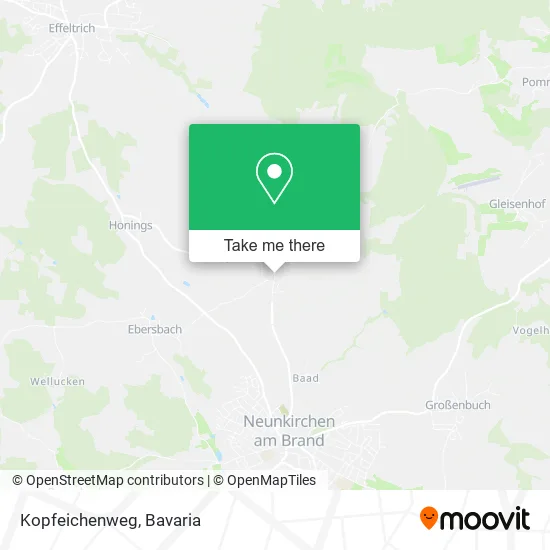 Карта Kopfeichenweg
