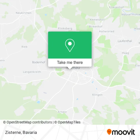Карта Zisterne