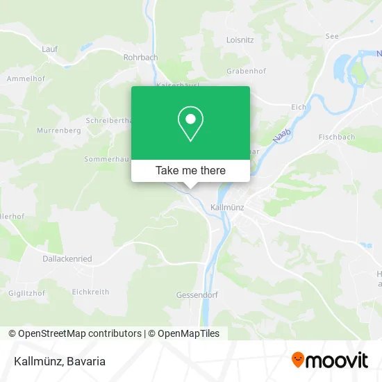 Карта Kallmünz