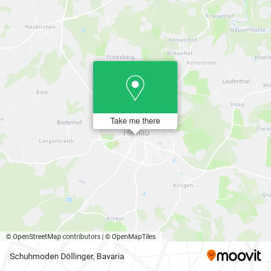 Карта Schuhmoden Döllinger