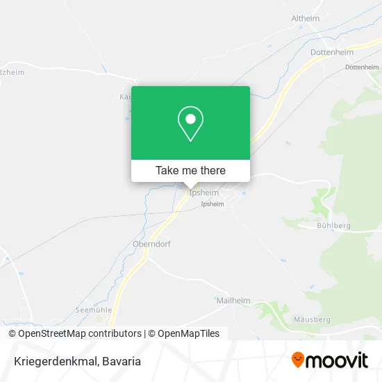 Карта Kriegerdenkmal