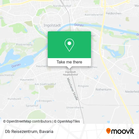 Карта Db Reisezentrum