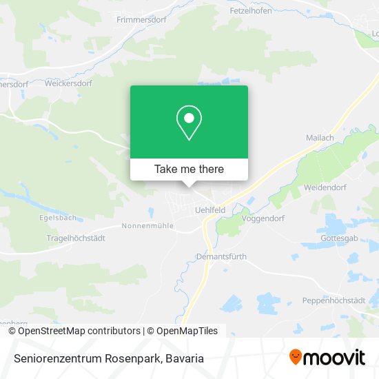 Seniorenzentrum Rosenpark map