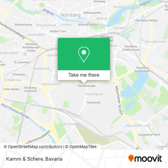 Карта Kamm & Schere