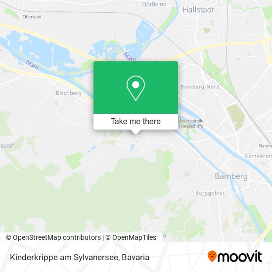 Kinderkrippe am Sylvanersee map