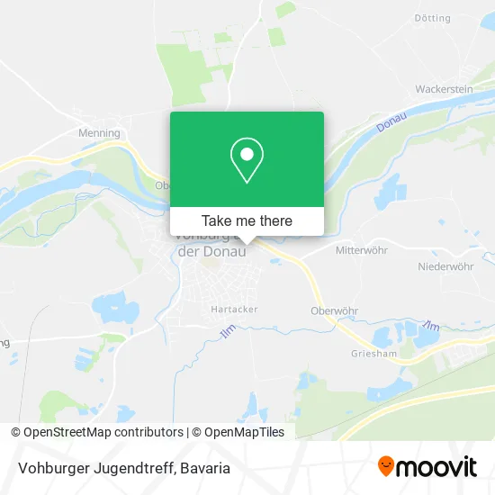 Карта Vohburger Jugendtreff