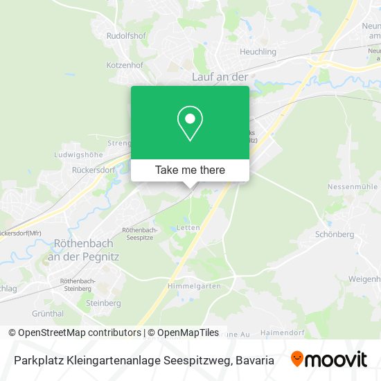 Parkplatz Kleingartenanlage Seespitzweg map